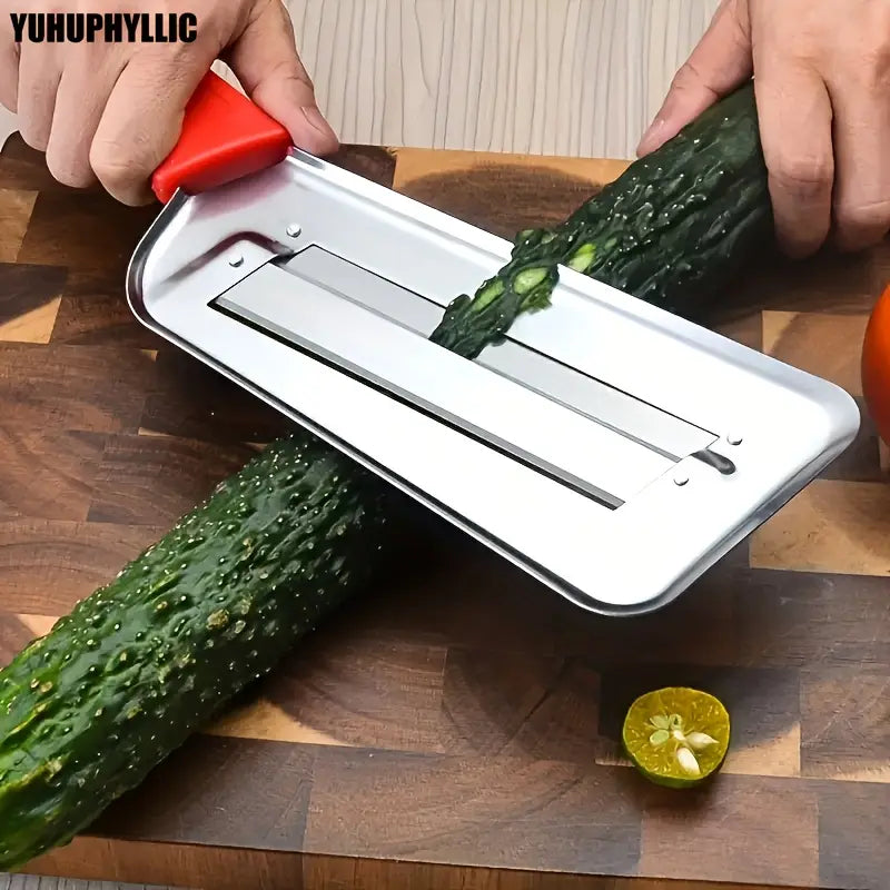 Stainless Steel 2-in-1 Vegetable Cutter