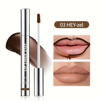 Peel Off Lip Liner & Gloss Lip - Water Proof - Arabian Lamsa