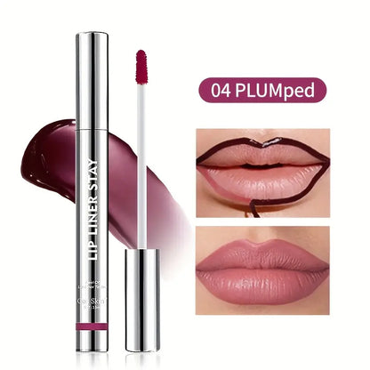 Peel Off Lip Liner & Gloss Lip - Water Proof - Arabian Lamsa