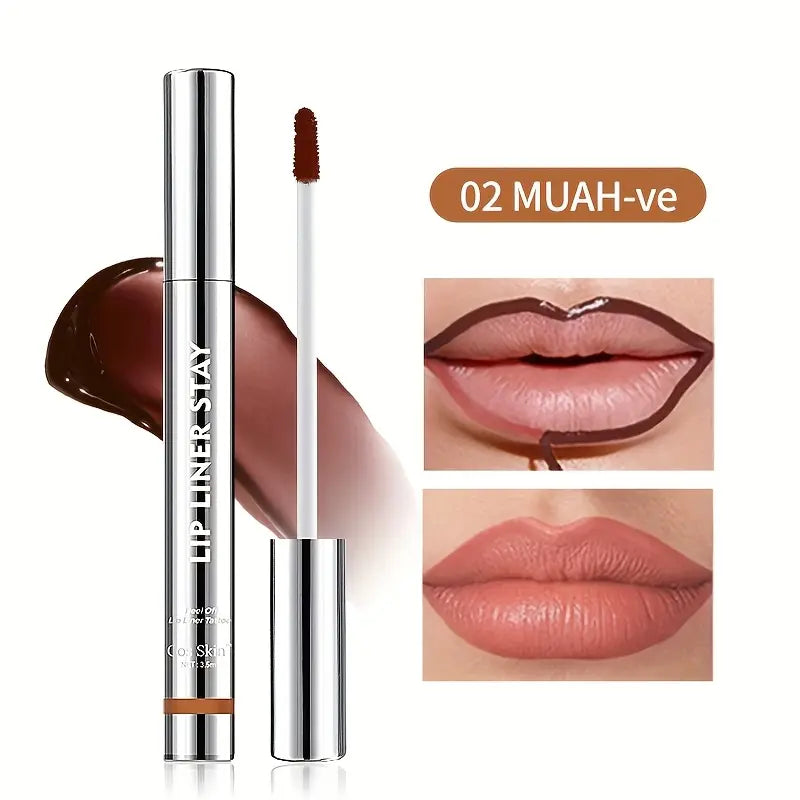 Peel Off Lip Liner & Gloss Lip - Water Proof - Arabian Lamsa